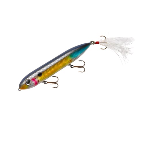 Heddon X9256FHBS Feather Dressed Super Spook-Wounded Shad