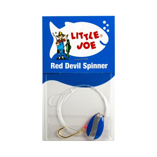 Little Joe LR3106 Red Devil Spoon-#3 Ind Blu/Chrm