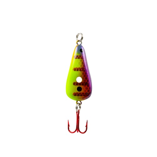 Lindy LGS221 Glow Spoon 1/16oz Viral Perch Includes Glow Sticks