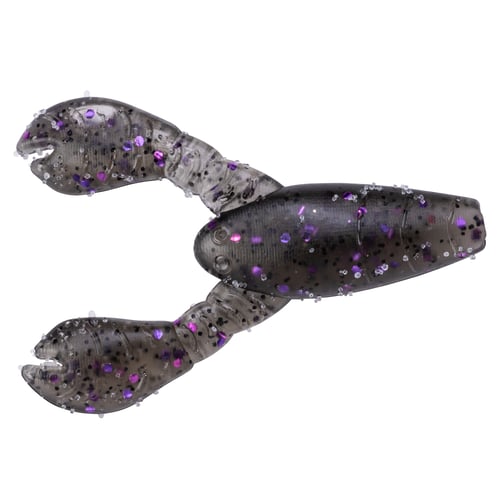 Great Lakes Finesse GLFSC21005 Snack Craw, 2.1 InchSmoke Clear Purple | 665415124590