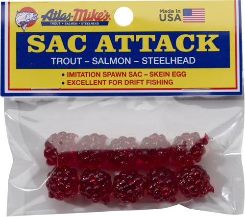 Atlas-Mike's 41026 Sac Attack (10 Per Bag) Red