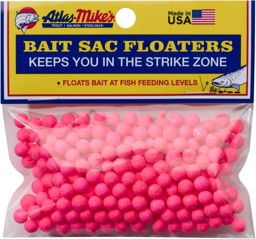 Atlas-Mike's 99005 Bait Sac Floaters Pink 300Bg