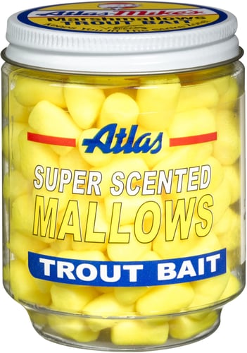 AtlasMikes 30034 Super Scented Mallows Yellow/Cheese 1.5oz Jar | 043171300340