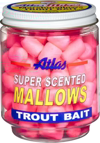 AtlasMikes 30035 Super Scented Mallows Pink/Shrimp 1.5oz Jar | 043171300357