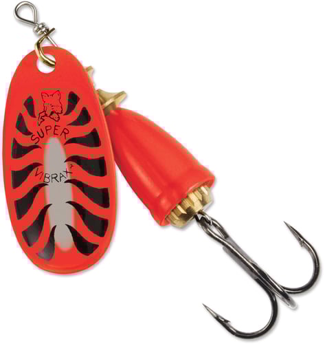 Blue Fox 6050510IC Classic Vibrax Spinner, 7/16 oz, Red Tiger Painted | 027752046315