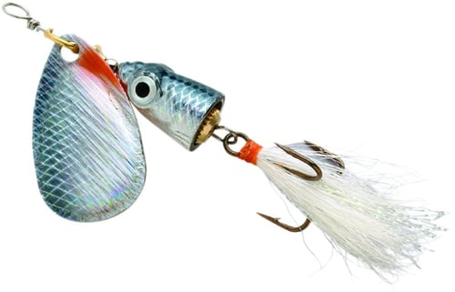 Blue Fox VSS2SH Vibrax Shallow Spin 3/16oz Shiner