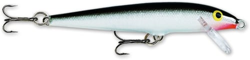 Rapala F05S Original Floating Lure 2 Inch, 1/16 oz, Silver, Floating | 022677000251