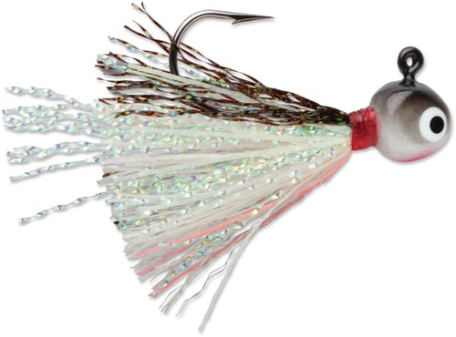 VMC HSG116-CRPM Hot Skirt Glow Jig 1/16oz Crappie Minnow 2Pk