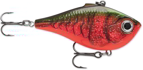 Rapala RPR05RCW Rippin Rap Lipless Crankbait, 2 Inch, 5/16 oz, Red Crawdad | 022677194400