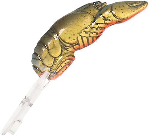 Rebel D7784 Deep Teeny Wee Crawfish Lure, 1 1/2 Inch, 1/9 oz, Moss Crawfish | 020554015732