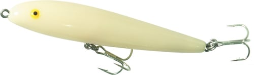 Rebel T1000S Jumpin Minnow Topwater Bait, 3 1/2 Inch, 3/8 oz, Bone | 020554060893