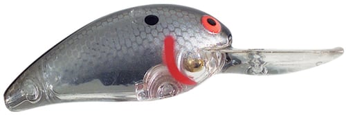 Bomber B07ASI Model A Crankbait, 2 5/8 Inch, 1/2 oz, Silver Flash, Floating | 032256012308