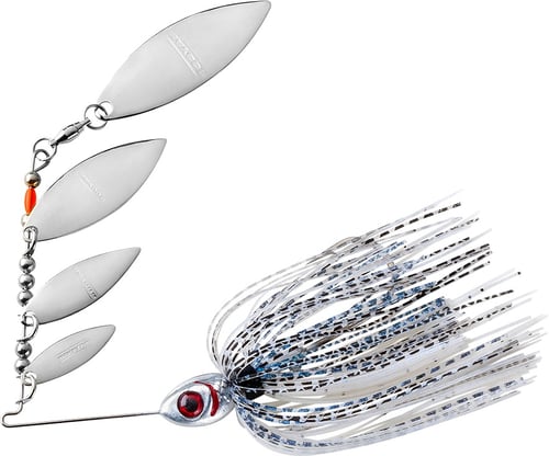 Booyah BYSS38610 Super Shad, 3/8 oz Chartreuse/Purple Glimmer | 719339069151
