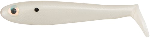 Yum YMM5906 Money Minnow Swimbait 5 Inch, Pearl, Floating,4/Pack | 719339038898