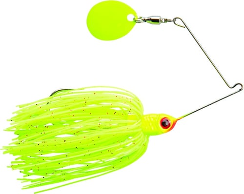 Booyah BYMPM18691 Micro Pond Magic Spinnerbait, 1/8 oz, Lightning Bug