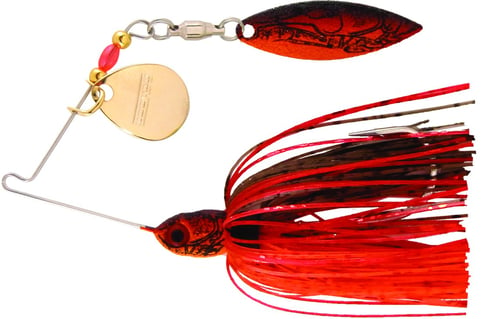 Booyah BYPM36717 Pond Magic Real Craw Spinnerbait, 3/16 oz, Nest
