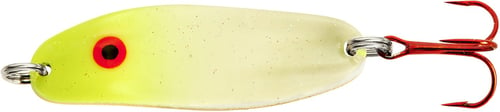 Lindy LQSP363 ICE Quiver Spoon 1/8oz, ChartreuseGlow/Gold