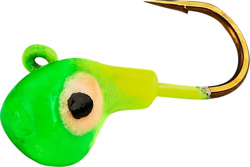 Lindy LTGT1408 ICE Tungsten Toad Chartreuse Lime #14 Hook