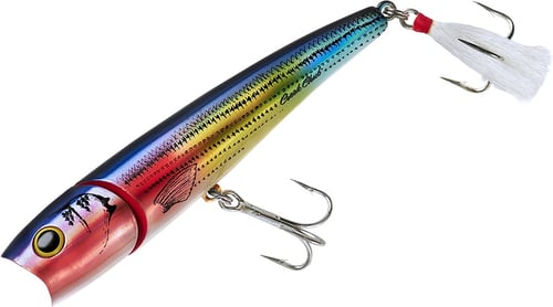 Creek Chub I6600JP65 Knuckle Head Popper, 5 Inch, 1 1/2oz, ThreadFin Shad | 025436044541