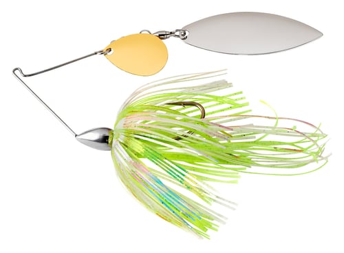 War Eagle WE38NT21 Tandem Willow Nickel Frame Spinnerbait 3/8oz Flash | 657139021026