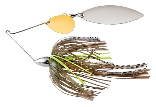 War Eagle WE38NT22 Tandem Willow Nickel Frame Spinnerbait 3/8oz | 657139022023