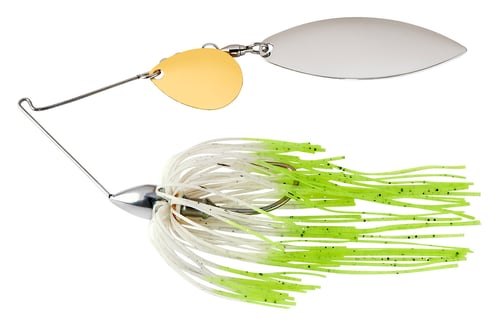War Eagle WE38NT25 Tandem Willow Nickel Frame Spinnerbait 3/8oz Hot | 657139025321