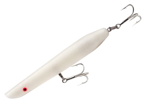 Cotton Cordell C66BONE Pencil Popper Topwater Bait, 6 Inch,1 oz, Bone | 020495033680