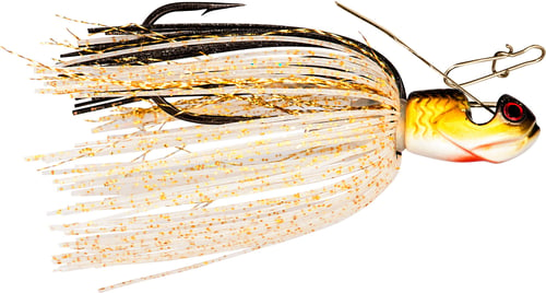 Booyah BYMLE3876 Melee, 3.25 in 3/8 oz, Golden Shiner/Gold Blade