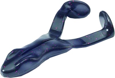 Stanley SRF-101 Baby Ribbit Frog Unrigged, 3 1/4 Inch, Black Red Flake | 010851166015