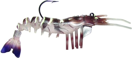 Vudu EVS351403 Shrimp, 3.25 Inch 1/4 oz, Tiger 2pk | 096077423033
