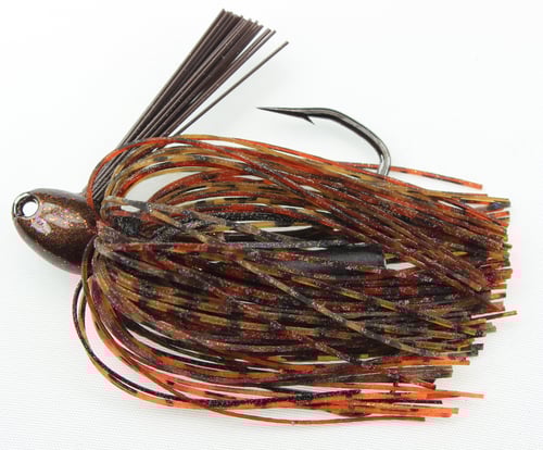 Stanley BNJ38610HT 3/8 oz. Big Nasty Jig, Summer Craw, Hand Tied | 010851086412