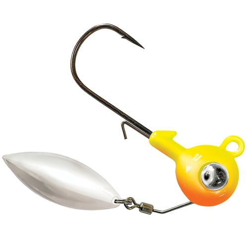 Kalins GES18CH/O Google Eye Spinner 1/8Oz Chartreuse/Orange 2Pk | 088923134675