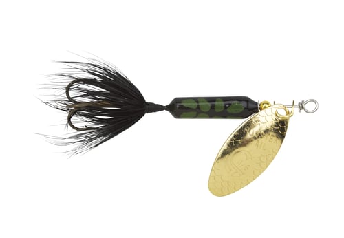 Wordens 204BLCD Rooster Tail InLine Spinner, 1 3/4 Inch, 1/24 oz | 042965001302