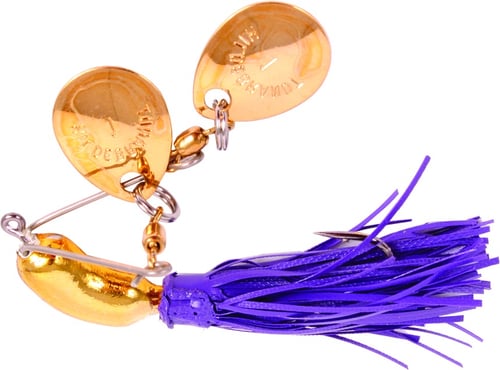 Hildebrandt 102GPUR Nugget Spinnerbait, 1 1/2 Inch, 1/4 oz, 2/0 | 025694005070