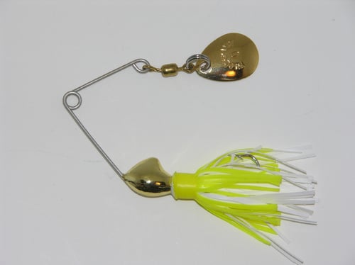 Hildebrandt 2DANGCHWH Spin Dandy Microlite Spinnerbait, 1/6 oz, Sz 2 | 025694029281