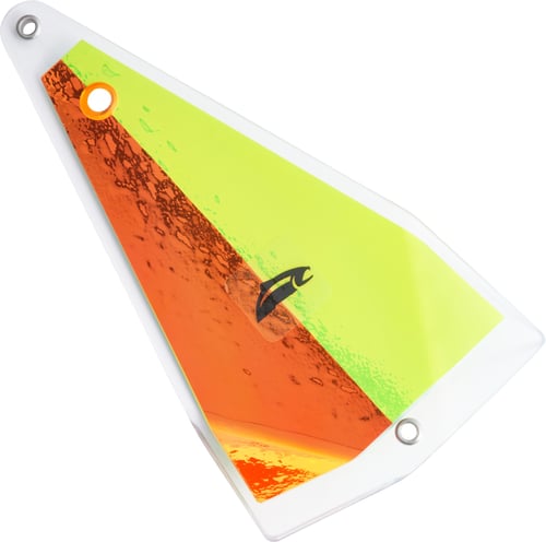 Big Als 811PLC/PLR Medium Fish Flash InLine Flasher, 8 Inch, Hot Stuff | 850433005819