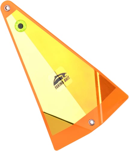 Big Als 811Y943 Medium Fish Flash InLine Flasher, 8 Inch, Red October | 850433005871