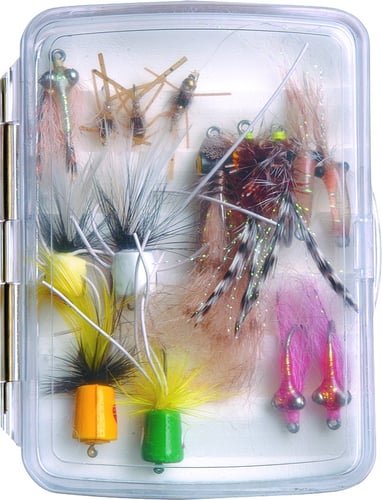 Flambeau 2025 Streamside Fly Box 3.8x2.75x1 Inch Clr | 071617020255