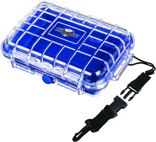 Flambeau 302HD HD SeriesTuff Box w/ZerustBlue w/Clear Lid 6.5 x 4.7 | 071617046552