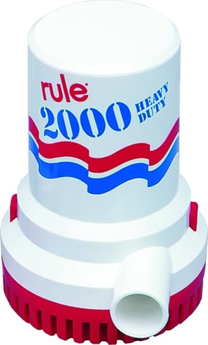 Rule 10 Bilge Pump 2000GPH 12V | 042237083326