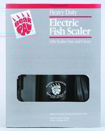 Bear Paw HDEFS Heavy Duty Electric Fish Scaler, 110v AC | 022154920003