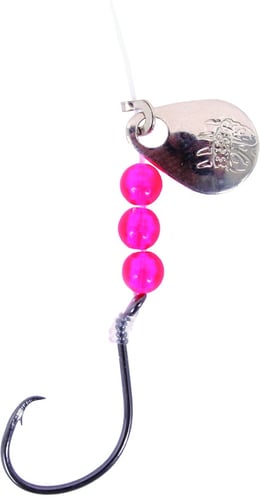 Bear Paw FNCH-2 Flicker Snelled Hook, Size 2, Circle, Bronze, 12 Inch | 022154300027
