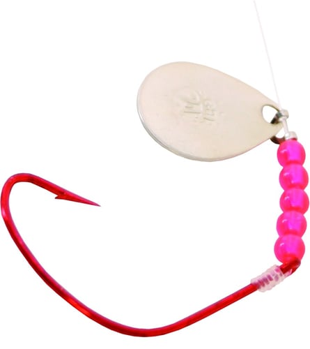 Bear Paw FNRWB-1/0 Flicker Snelled Hook, Size 1/0, Wide Gap, Kahle | 022154330130