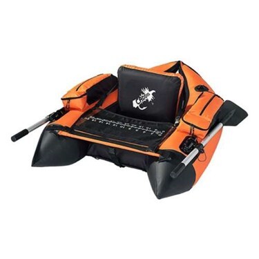 Caddis INSPIRELC/2 Inspire LCII  Float Tube, Orange, Oars Included. | 877060002684