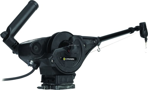 Cannon 1902305 Magnum 10 STX Electric Downrigger, Black, Adj Rod