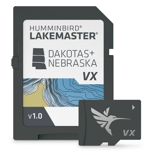 Humminbird Lakemaster VX Dakotas and Nebraska microSD | 082324056512
