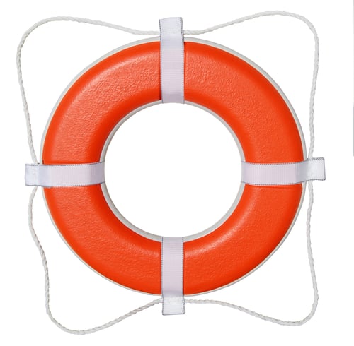 Taylor Made 363 20 Inch Orange Foam Ring Buoy | 040011033635