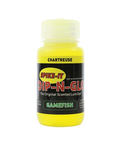 SpikeIt 02001 DipNGlo Gamefish Chartreuse | 738643020016