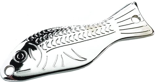 Als Goldfish G100N Original Spoon 1 1/2 Inch, 3/16 oz, Sz 8 Hook, Nickel | 038866011021