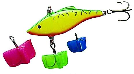 Als Goldfish 30 LHB Hook Bonnets  30 Pack Large Red  Fits Treble | 038866120334
